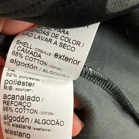 NWT Puma Logo Hoodie Grey Camo Small cotton blend - Picture 8 of 10